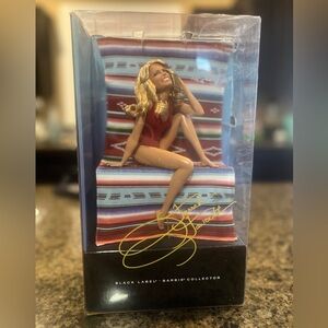 Vintage FARRAH FAWCETT BARBIE Doll Black Label 2010. Never opened, sealed!